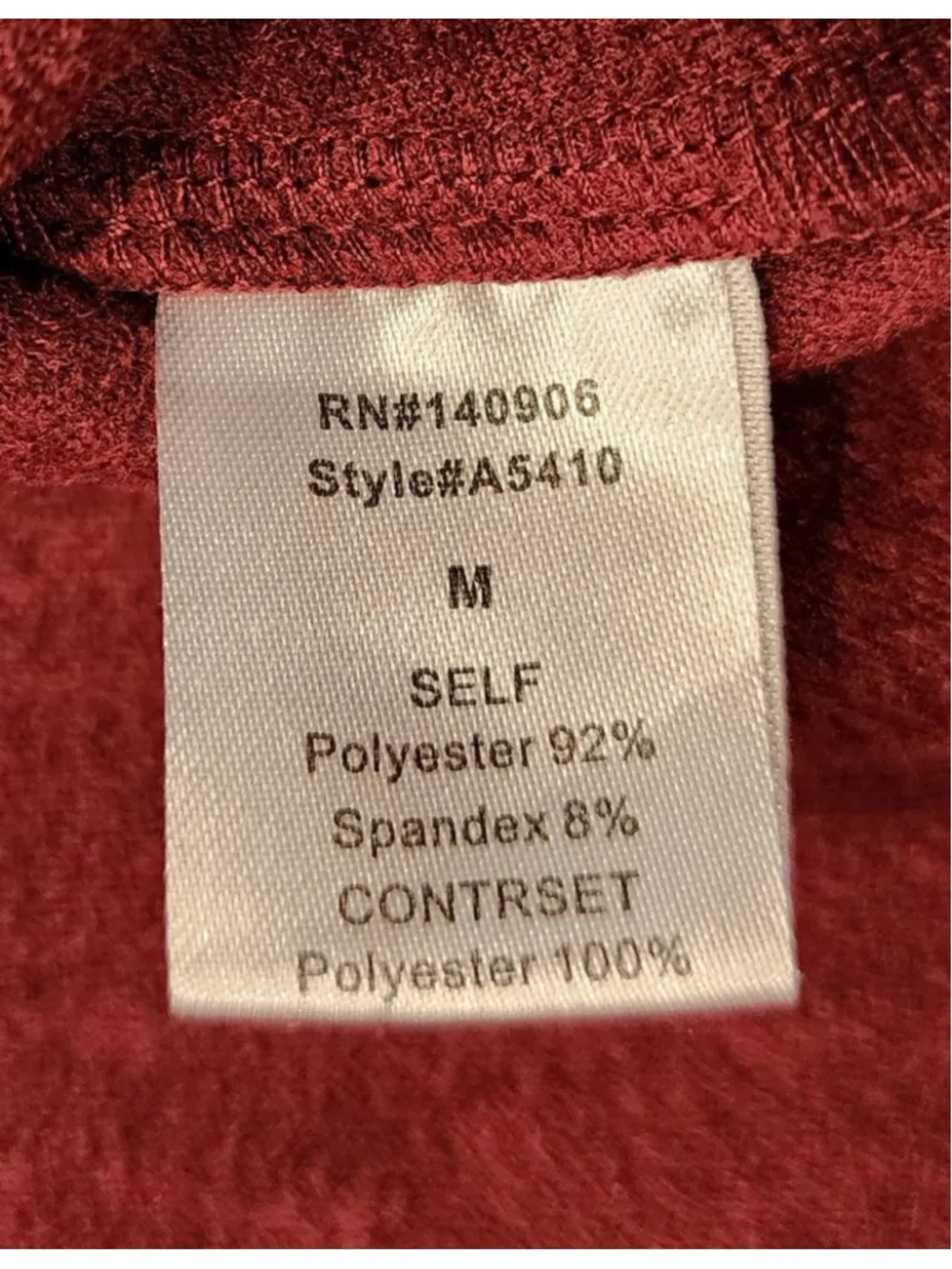 Joh Womens Burgundy Faux Suede Bell Sleeve Tunic Top M Keyhole Crisscross Blouse